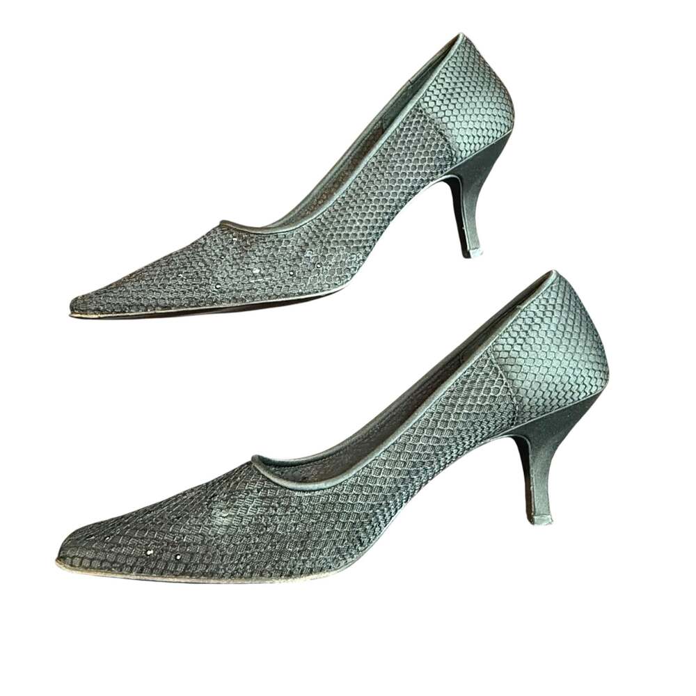 Anne Klein AK2 Pointed Toe Kitten Heel Pumps Size 8.5M